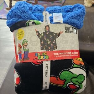 Character Kids' Wayy Big Hoodie, Super Mario nwt